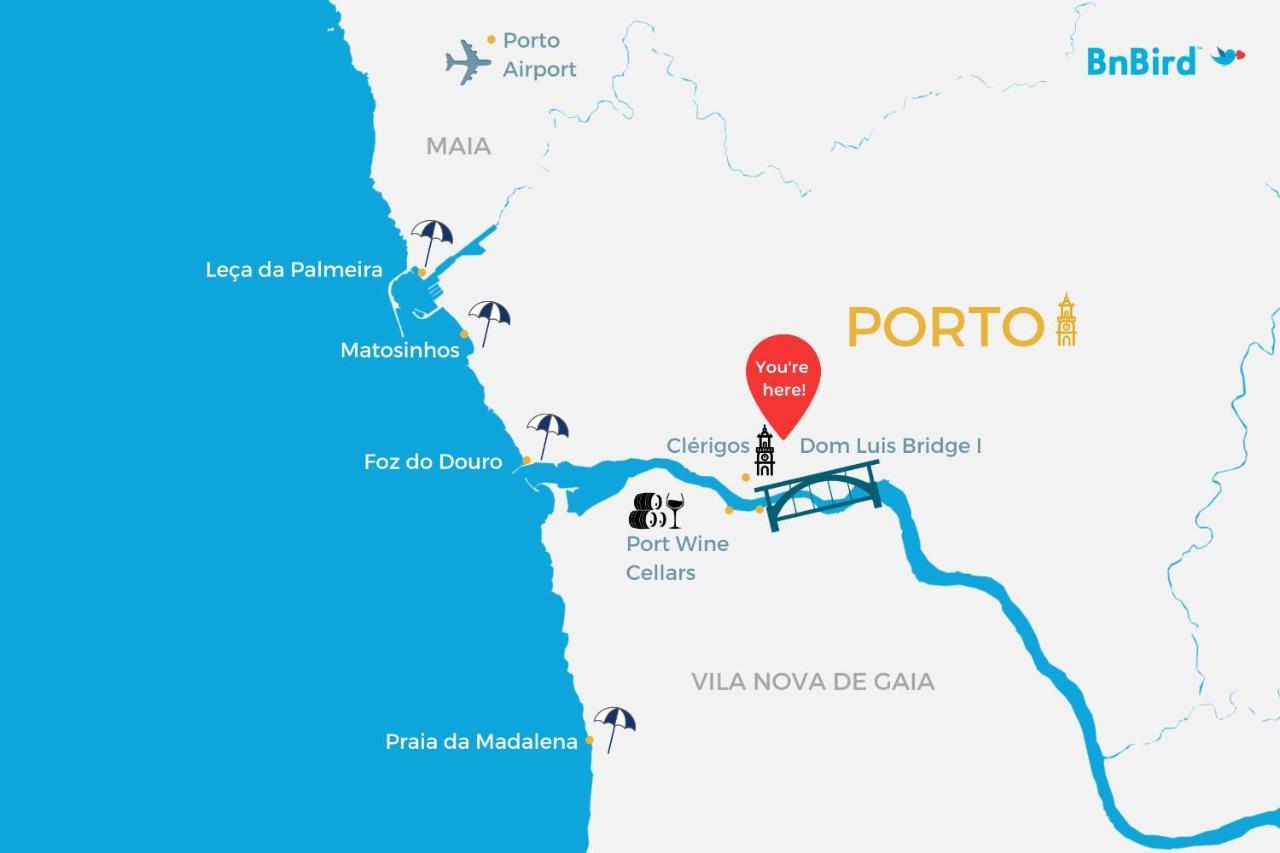 Casa Trindade Apartments Порту Экстерьер фото
